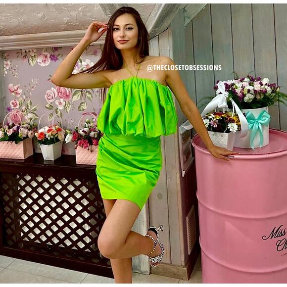 ZARA BLOGGER FAVE!!! Co-Ord Set Balloon Crop Top + Mini Skirt LIMITED EDITION! - Picture 11 of 16